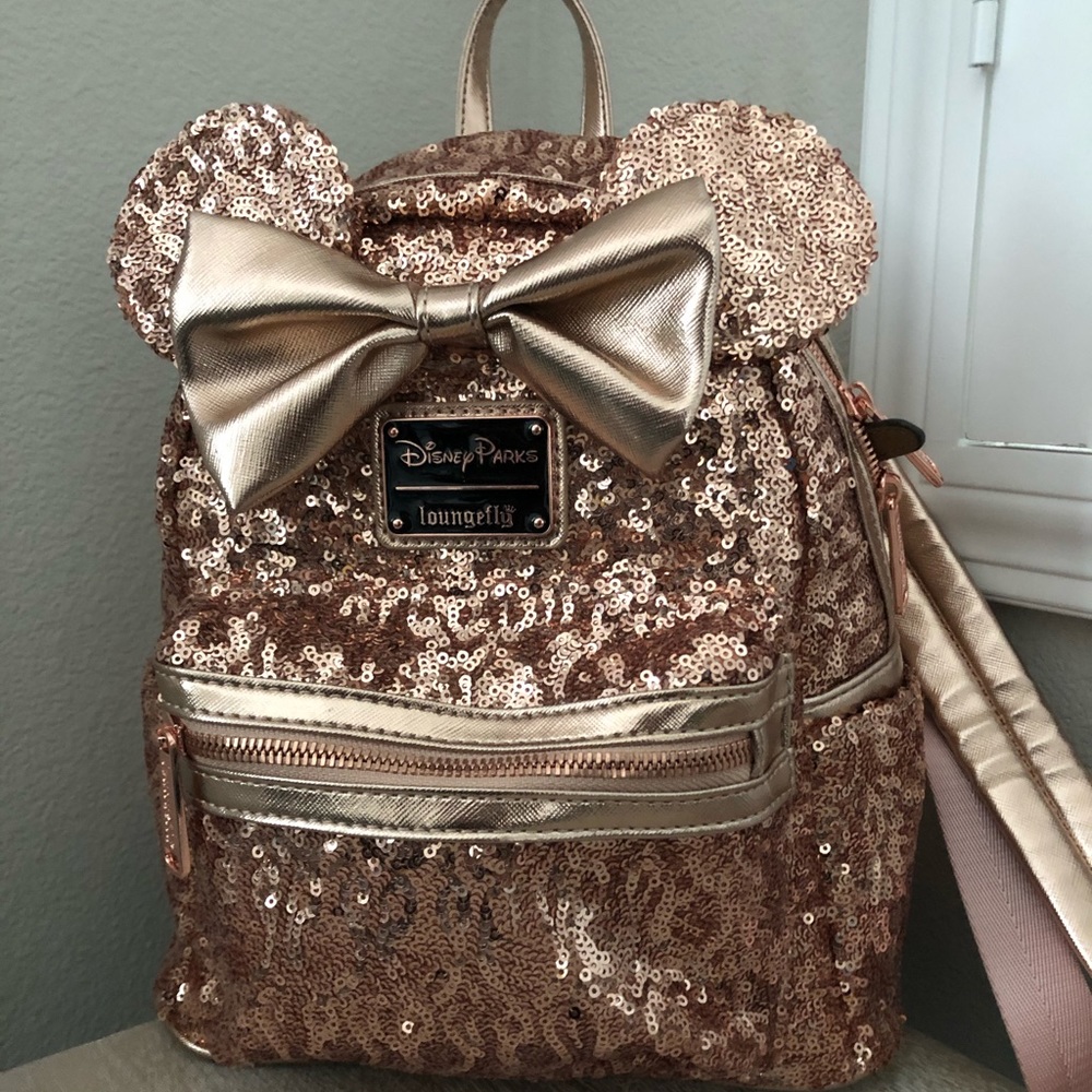 Disney Rose Gold backpack